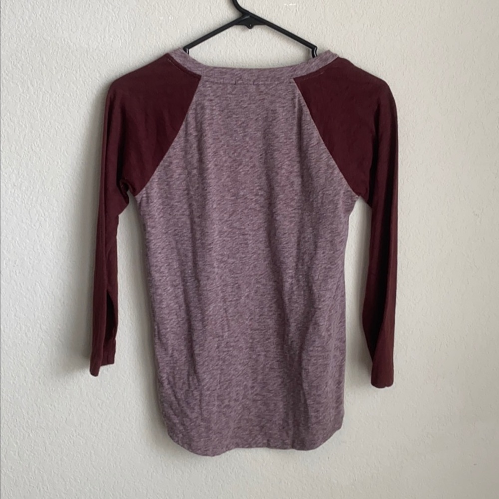 J Crew Baseball Tee - Picture 3 of 3